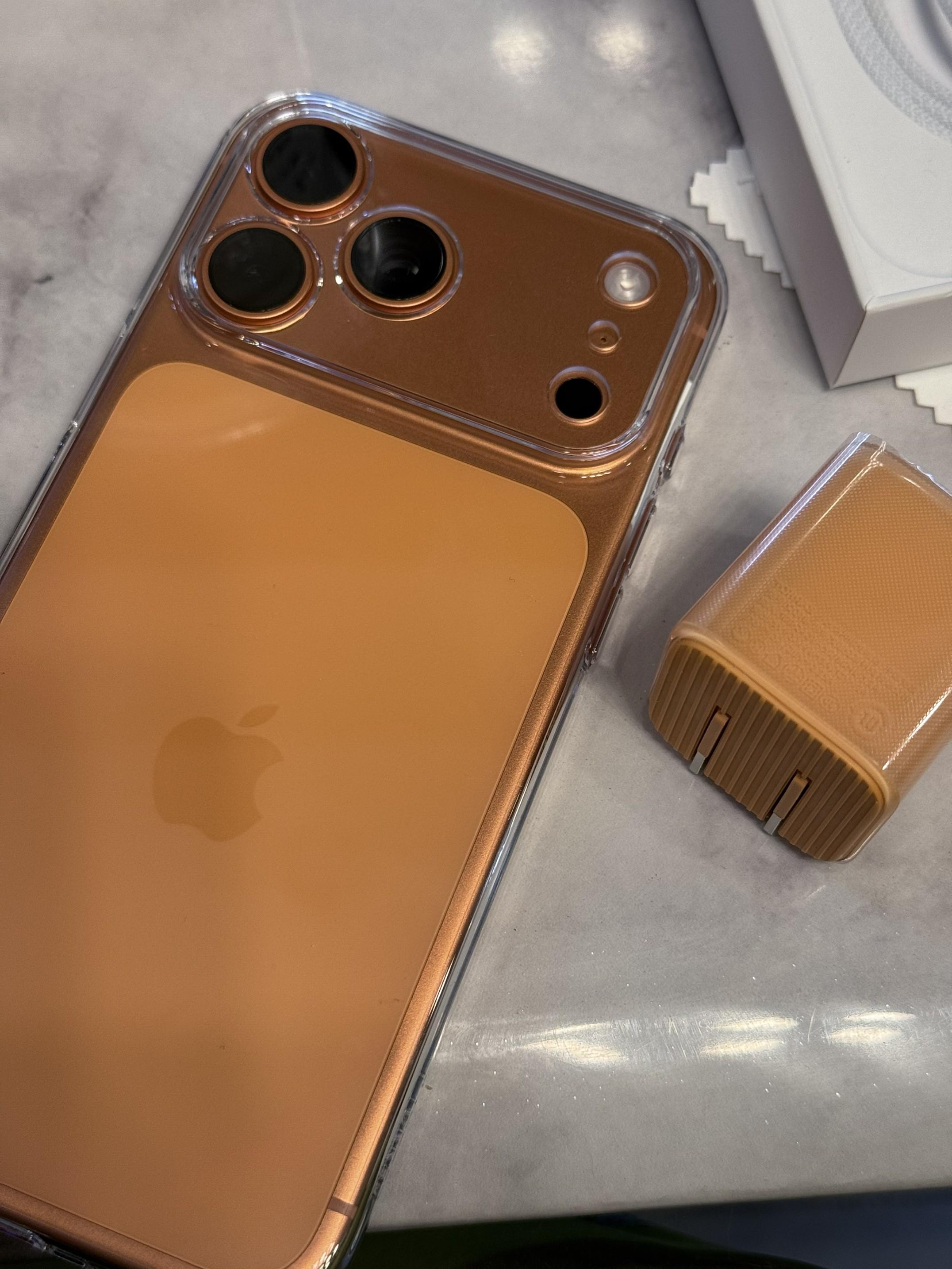 17promax安全下车!搭配同色系充电器太绝了~